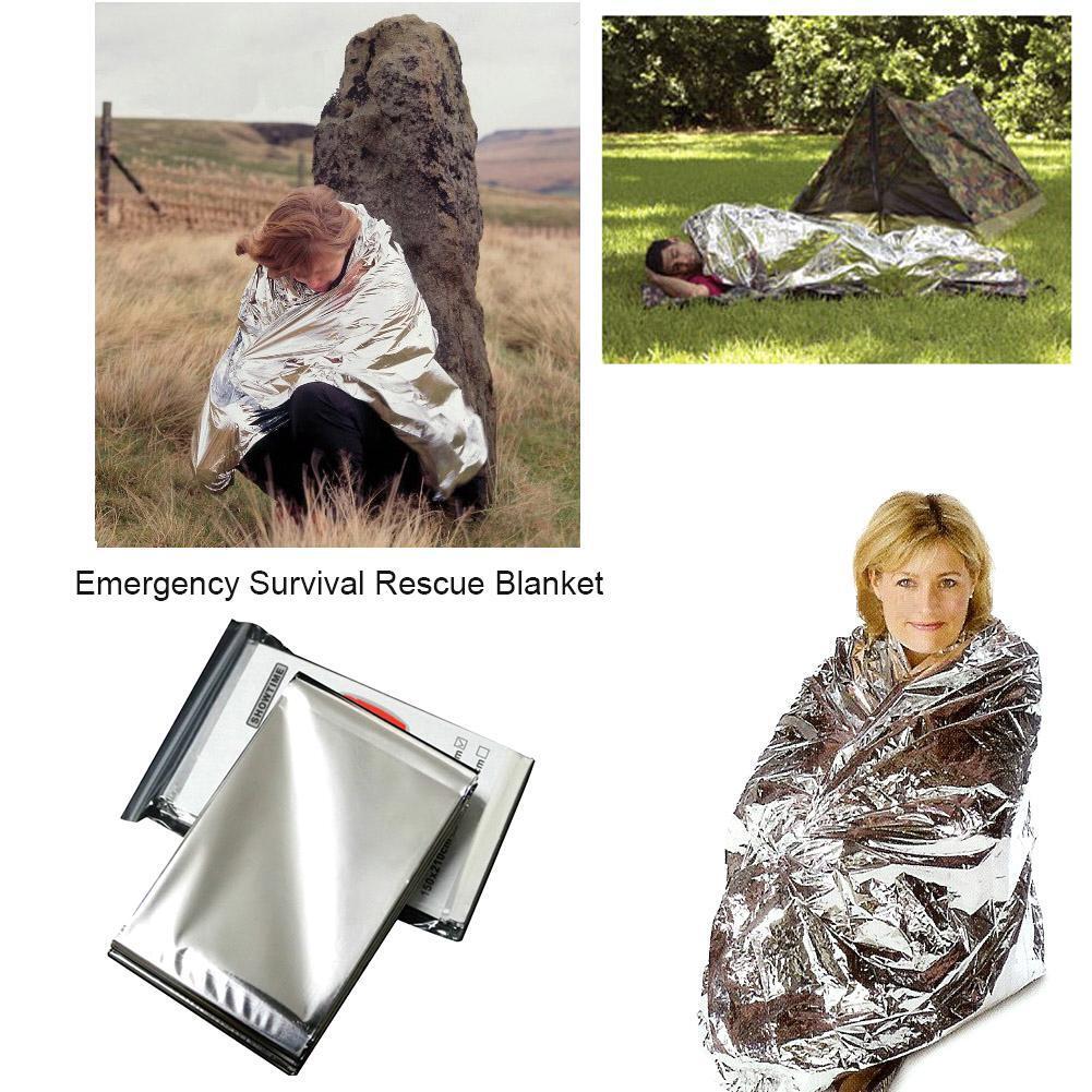 Outdoor Waterproof Emergency Survival Rescue Blanket Foil Thermal Curtain