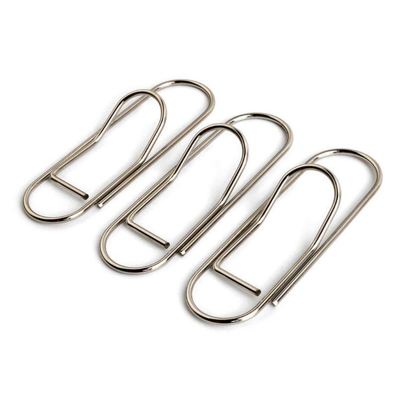 Metal Paper Clips Large Binder Clips Small Book Page Divider Decorative Bookmark