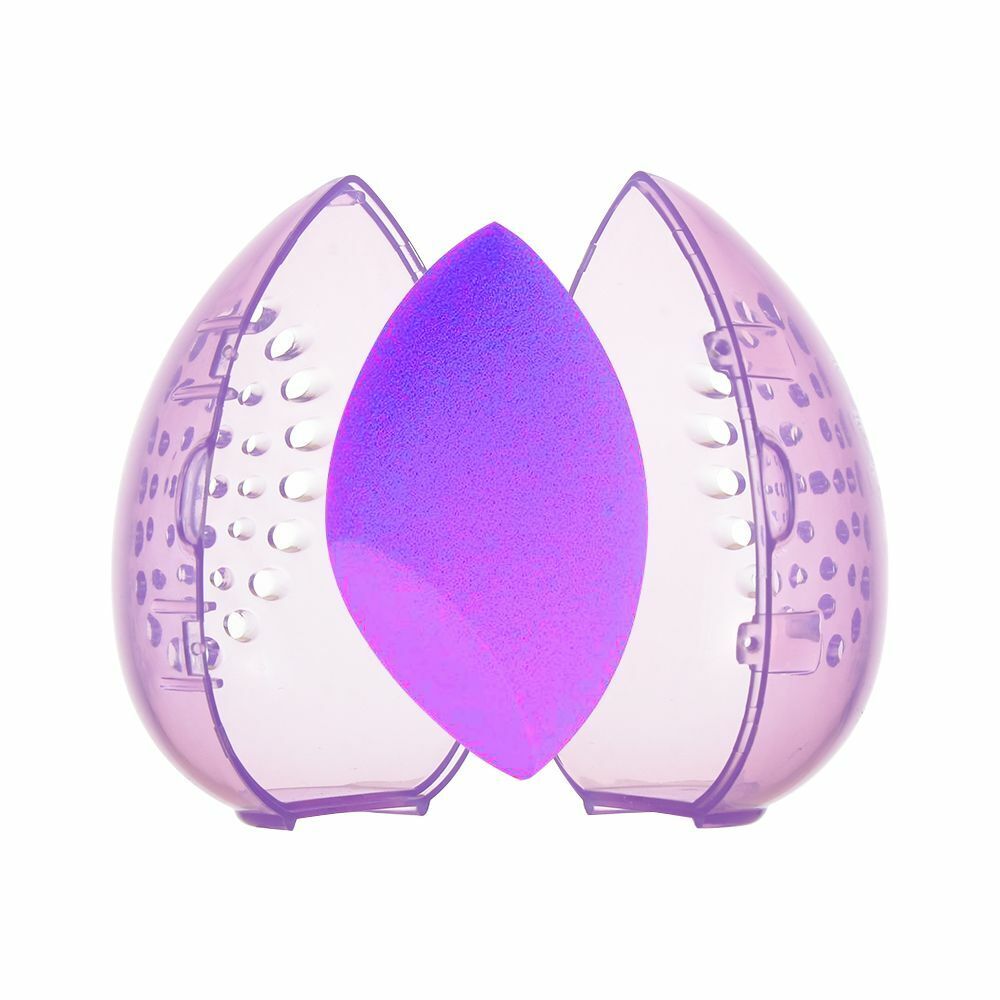 Cosmetic Puff Powder Puff Drying Holder Display Storage Case Makeup Sponge