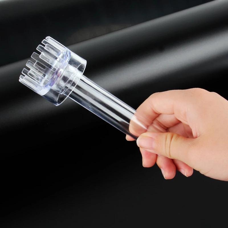 Glass Oil Skimmer Remove Water Surface Dirty Film for Aquarium Fish Tank