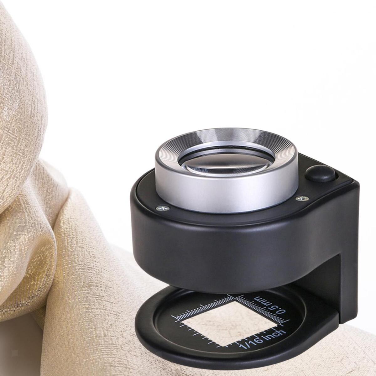30x Loupe  Magnifying  Money Detector Lamp Desktop for Jewelry