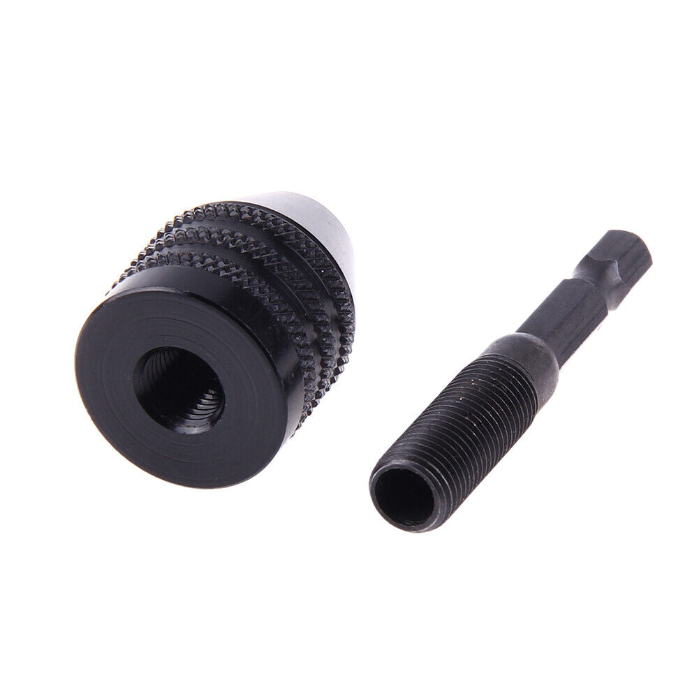 0.6-8mm Keyless Drill Chuck Screwdriver Impact Driver Adaptor Hex Drill