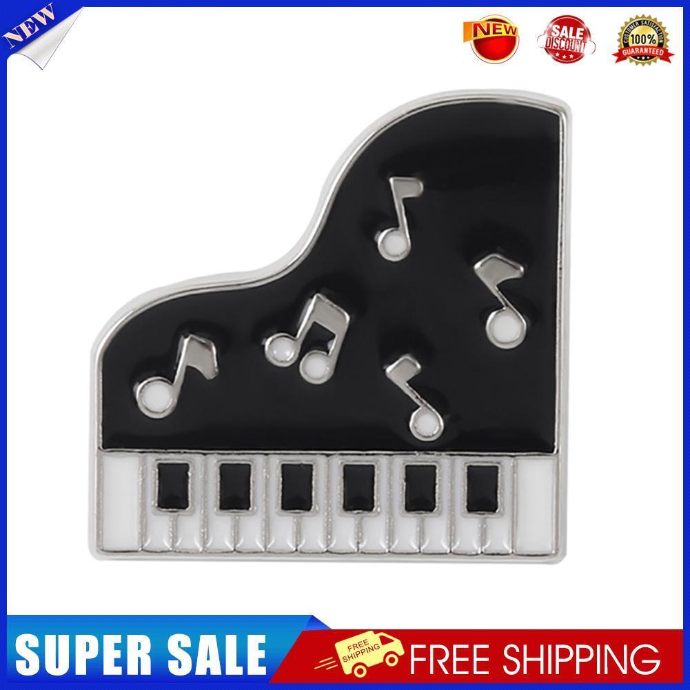 Enamel Badge Musical Instruments Brooch Collar Clothes Lapel Pin (Style 3)