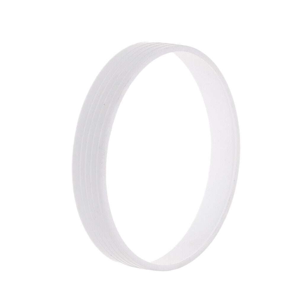 6 Pieces White Plastic  Putting Cup Ring Golf Field Equipment 11cm