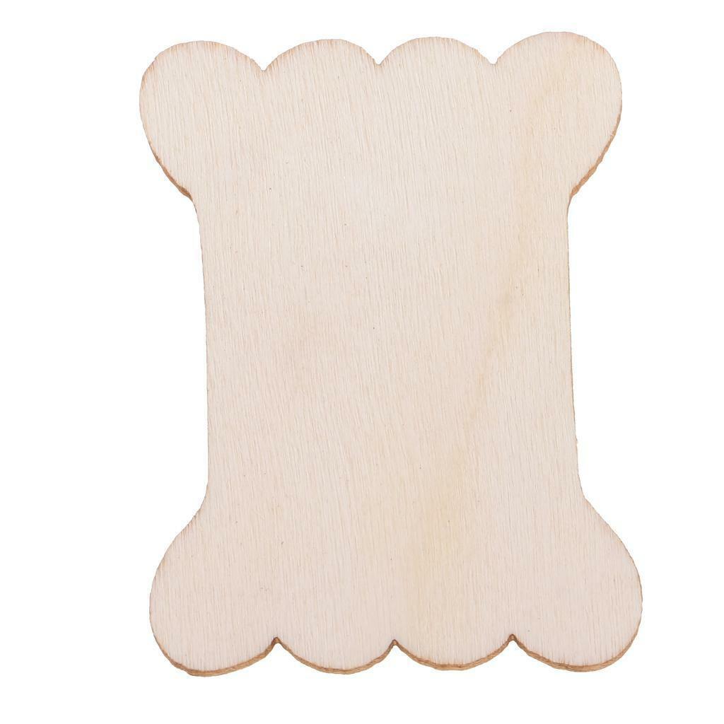 60pcs  Floss Thread Bobbin Winding Board  Storage Holder