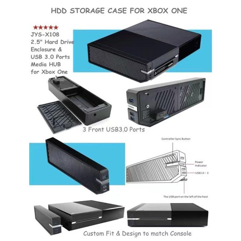 ForXbox One Accessories USB Port Extended 3 Ports 3.0 High Speed USB Ports