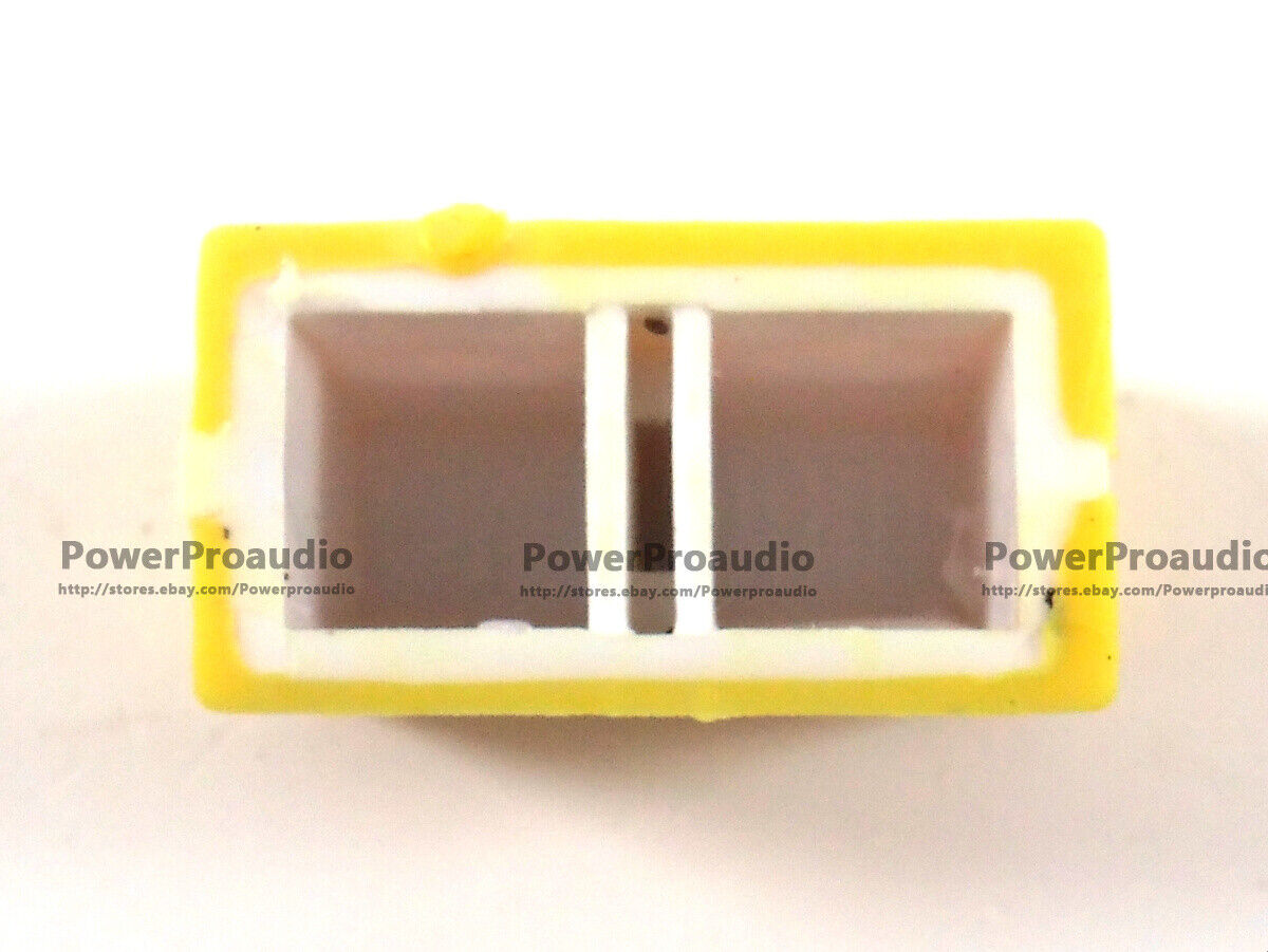 2pc New Channel Crossfader Fader Cap Knob For RANE 56 RANE TTM56 TTM 56s(Yellow)