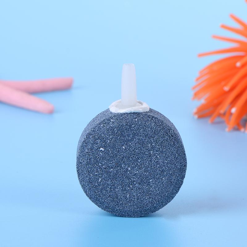 Aquarium Fish Tank Pump Bubble Disk Stone Aerator Hydroponic Oxygen(4cm)