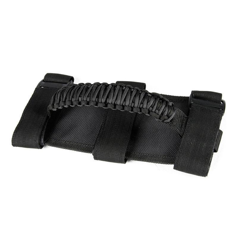 Off-road Car SafeRoll Bar Grab Handle Polyester Fiber Woven Handles for Wrangler