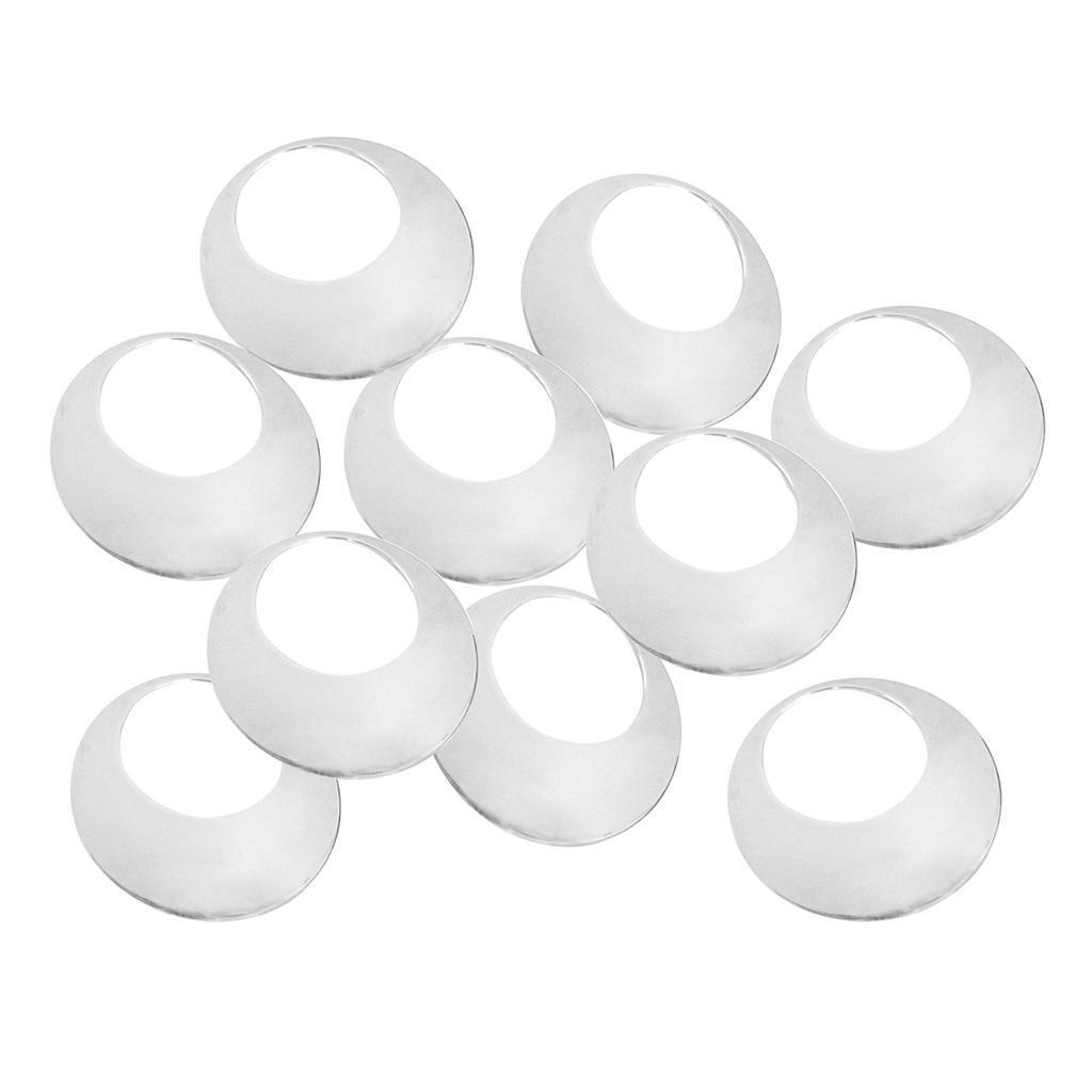 10 Pieces Stainless Steel Connector Charms for Jewelry Making DIY Necklace