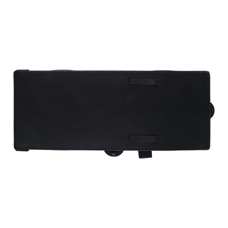 Sun Visor Protection Blocker Durable PU Leather Fit for Vehicle Decorations