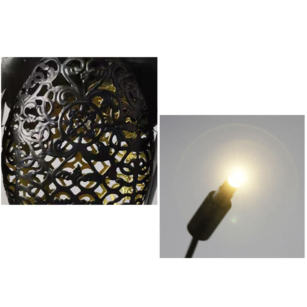 Owl Solar Hanging Garden Outdoor Lights Patio Yard Lawn Lighting Decor