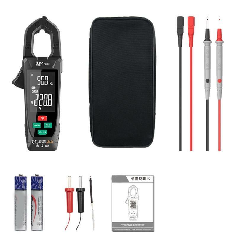 Multimeter with Large Screen Smart Dual Display AC Clamp Meter Utility Tester