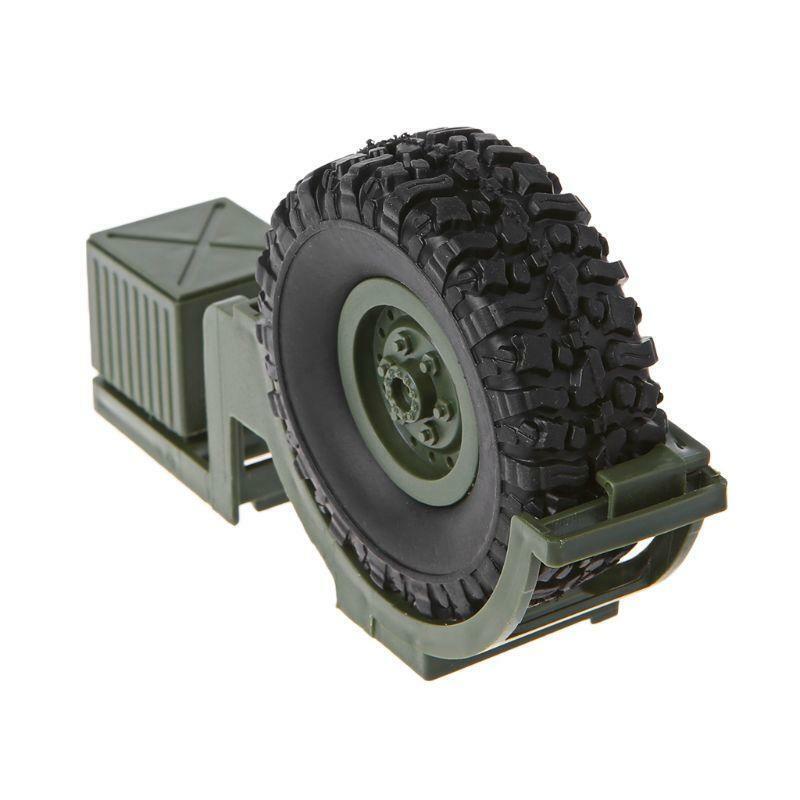 Spare Tire Decoration Parts for WPL 1/16 B36 B-36 B36K B36KIT Military Truck RC