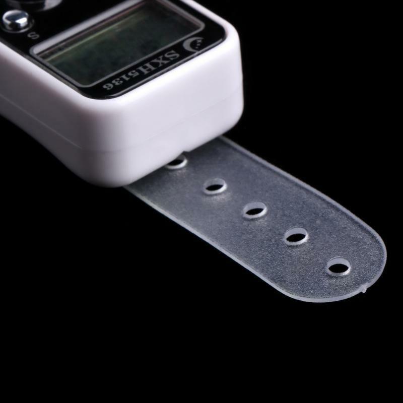 Digital Golf Sport Finger Hand Held Ring Tally Counter w/ Clock Time LCD Display