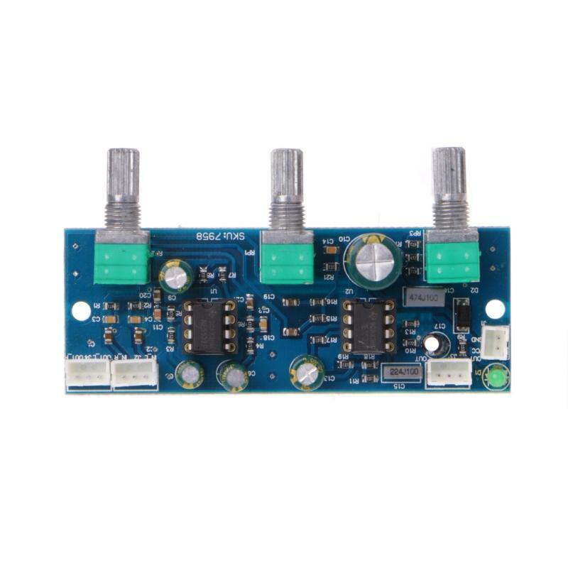 NE5532 Low-pass Filter Board DC12-24V Subwoofer 2.1CH/Pre-Amplifier Preamp Board