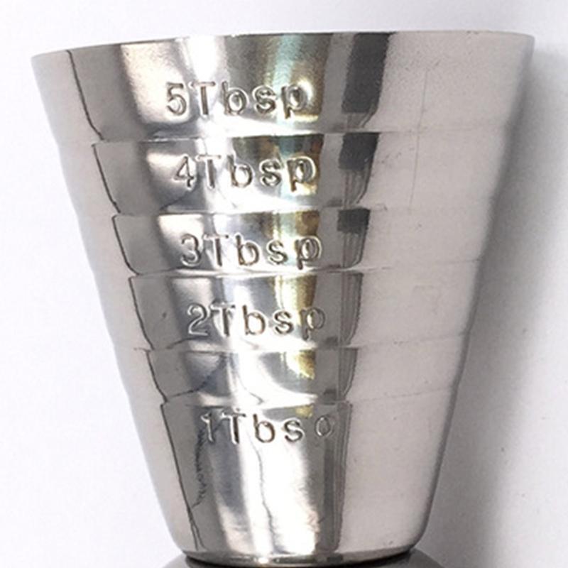 Stainless Steel Jigger Cup Bartender Measuring Cups Bar Wine Shaker Jiggers