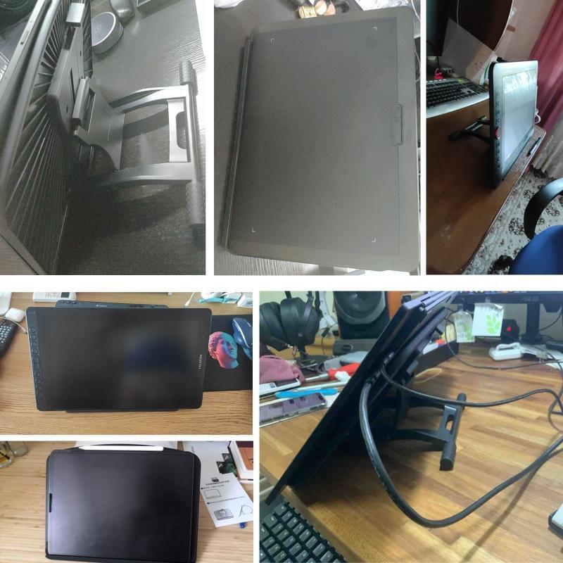 15°-85° Adjustable Graphics Drawing Pad Tablet Stand for Wacom- Huion Monitor