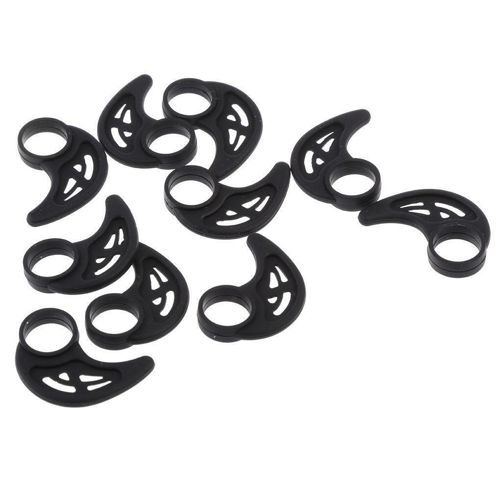 10Pcs Horn-Shaped Ear Hook Holder Headphones Sports Headset Earhook New