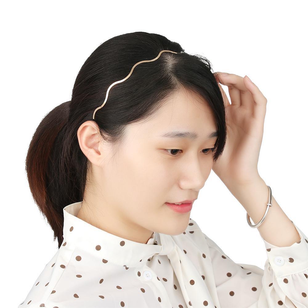 Party Accessories Thin Headbands Hair Hoop Metal Headdress Wave Bending