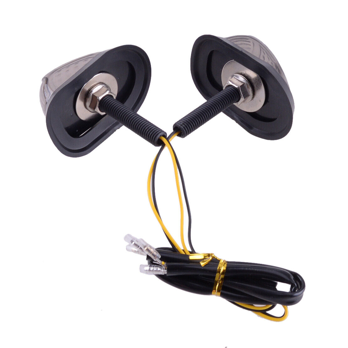 4Pcs LED Mini Turn Signal Indicator Light Motorcycle Scooter Quad ATV Universal