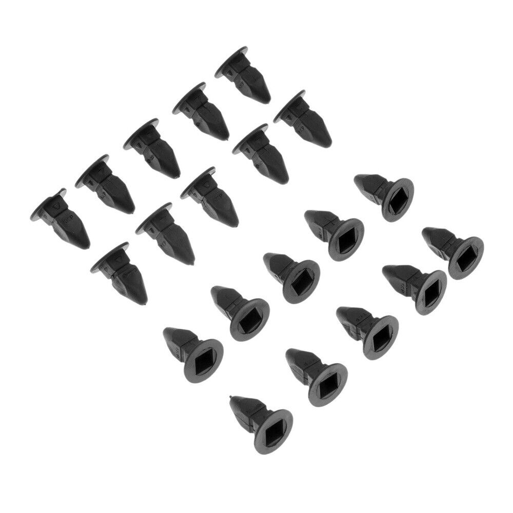 50Pcs Auto Car Clips Retaining Fasteners N908-214-01 Fit for Golf 1999-On Nylon