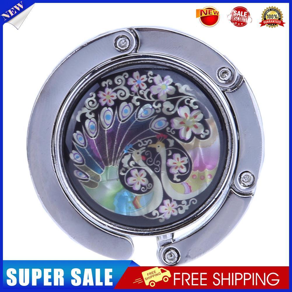 Portable Foldable Bag Purse Hook Bag Hanger Hook Table Handbag Holder