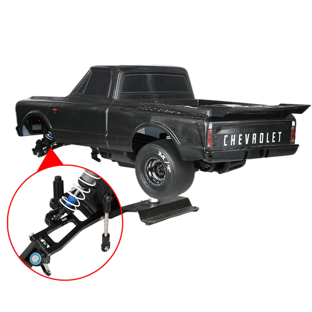 Metal Front Suspension Arm for Traxxas Drag Slash 1967 Chevrolet C10 1/10 RC Car