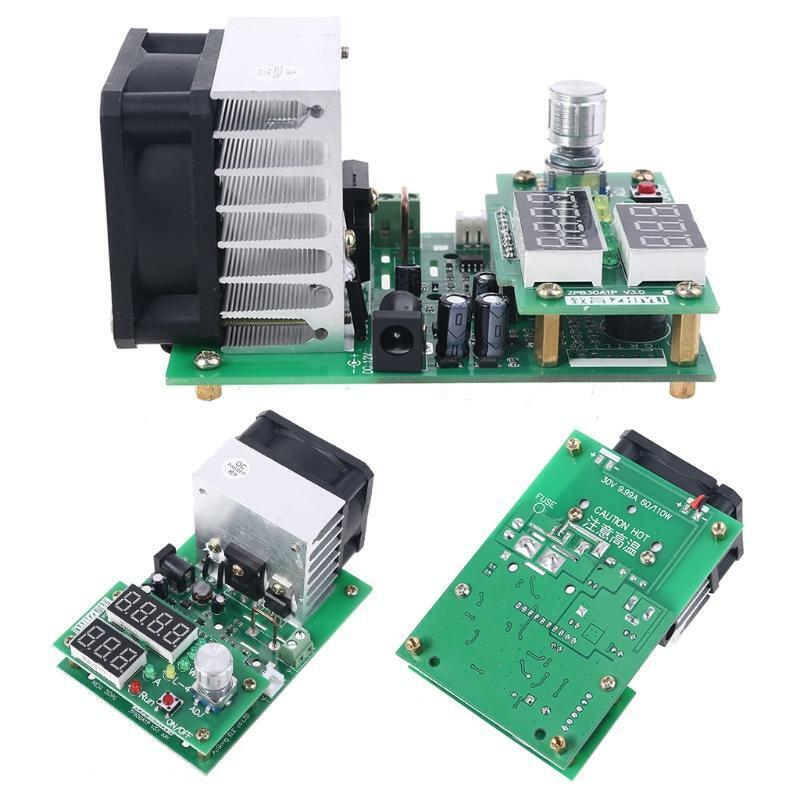 60W 9.99A 30V Constant Current Electronic Load Battery Discharge Capacity Tester