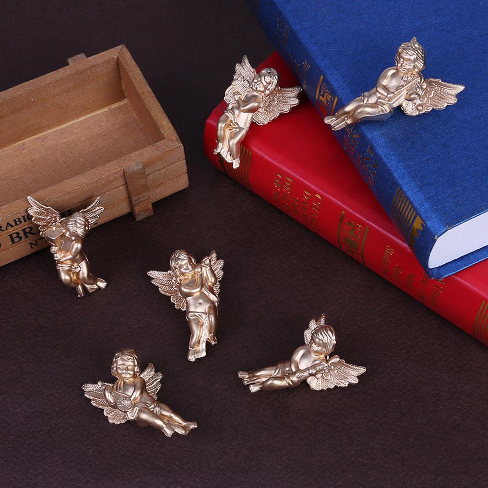 6 Kinds/Bag Angel Shaped Ornaments Wings Christmas Decorations Ornaments