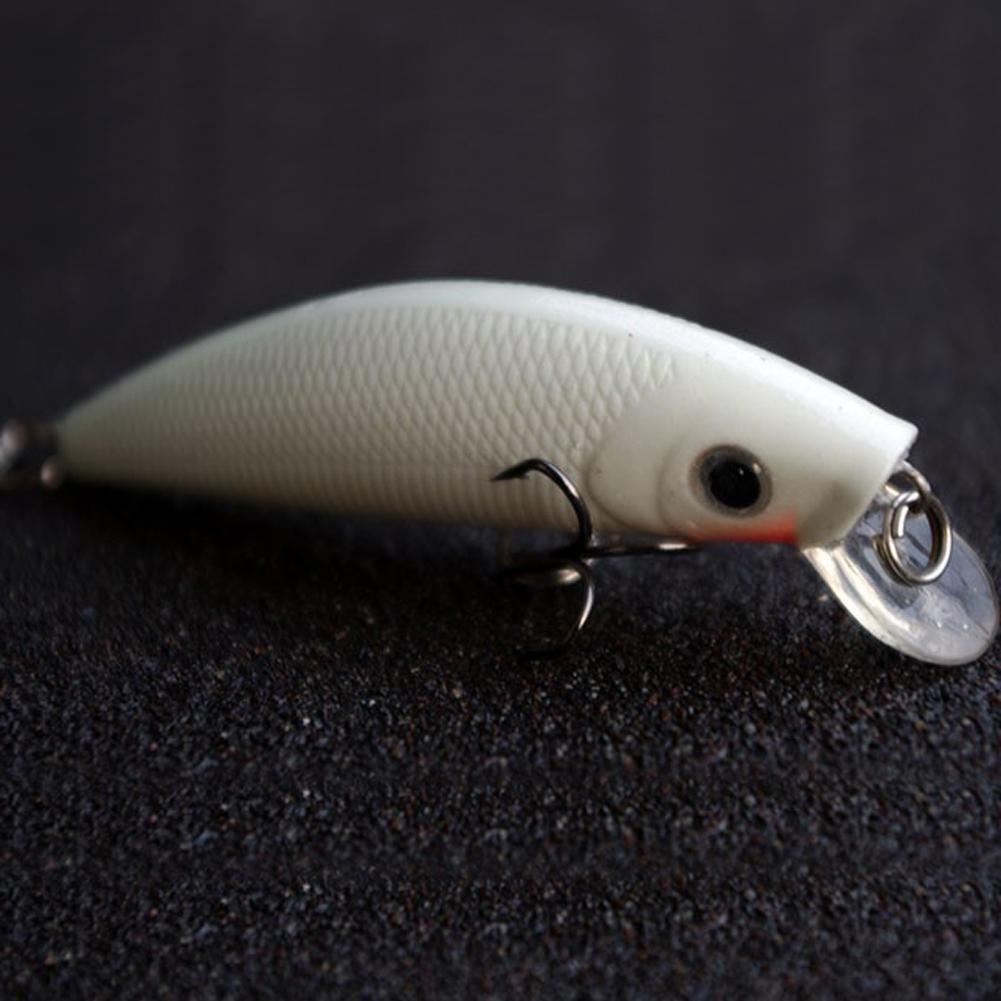 Night Fishing Bait Kit Luminous VIB Popper Crank Minnow Pencil Glow Lure