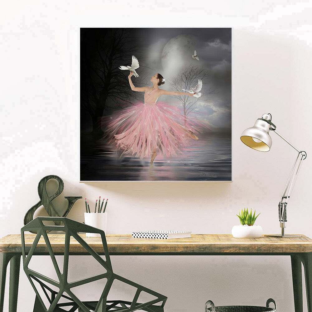 Ballet Girl Full Drill Diamond Painting DIY Mosaic Kit Picture Home Decor