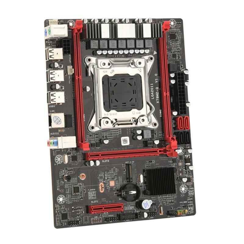 X79M2-Q Motherboard LGA 2011 PCI-E M.2 NVME Interface Support Reg ECC Xeon E5