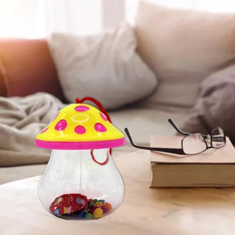 Cute Betta Keeper Mushroom Shape Home Living Room Ornament Table Bowl