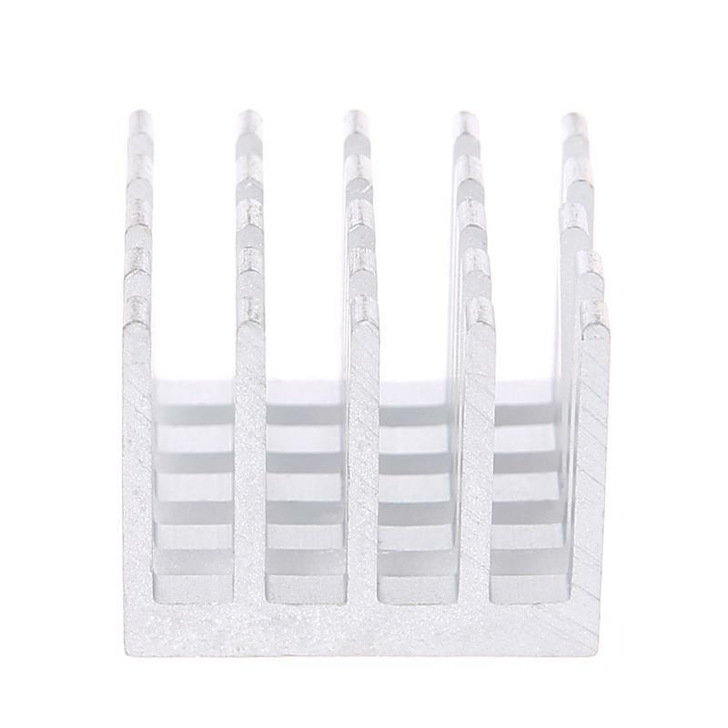 5 Pcs/Set 20*20*16mm Aluminum Heatsink Block Computer Electronic Chip Cooling