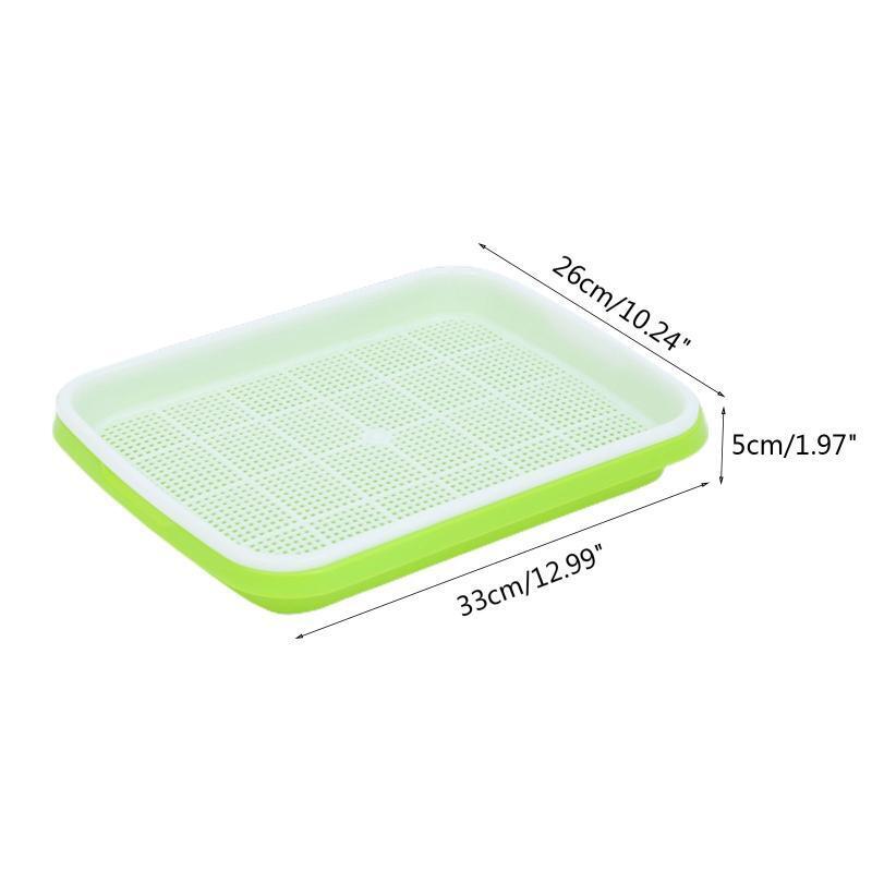 Seed Sprouter Trays Set of 5 Fresh Sprouts Vegetable Sprouting Seed Plate