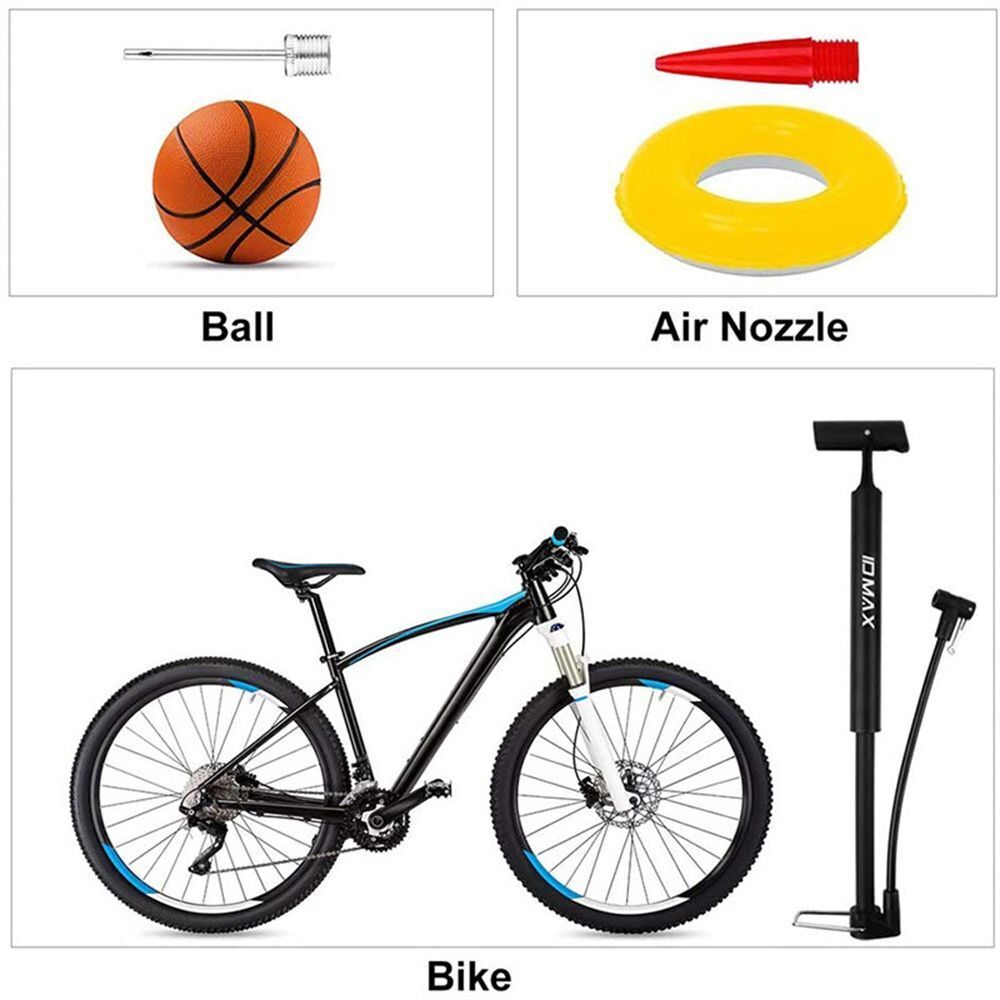 Tyre Presta Inflator Bike Pump Schrader Hand Pum Bicycle Tyre Inflator