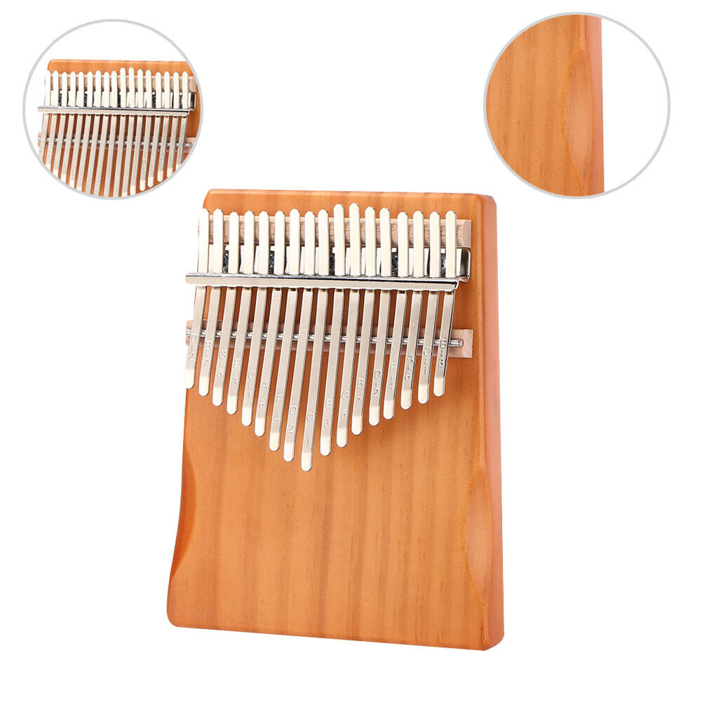 Pine Wood Kalimba Percussion Musical Instrument 17 Keys Thumb Piano (B)