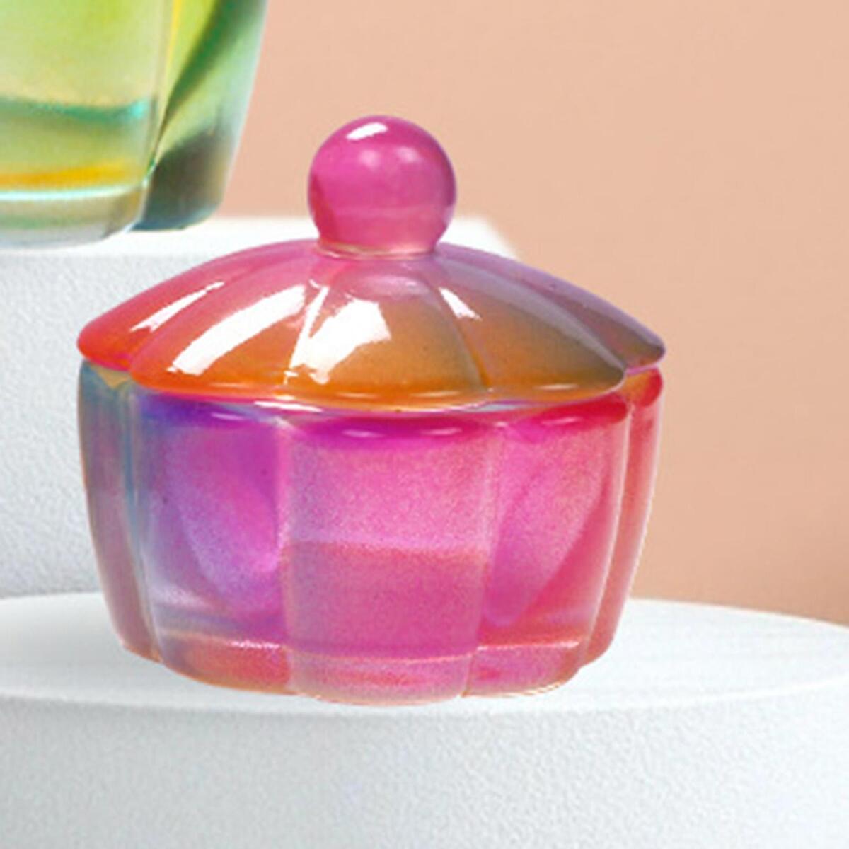 3Pcs Nail Art Crystal Glass Bowl Cup for Nail Salon  Glassware