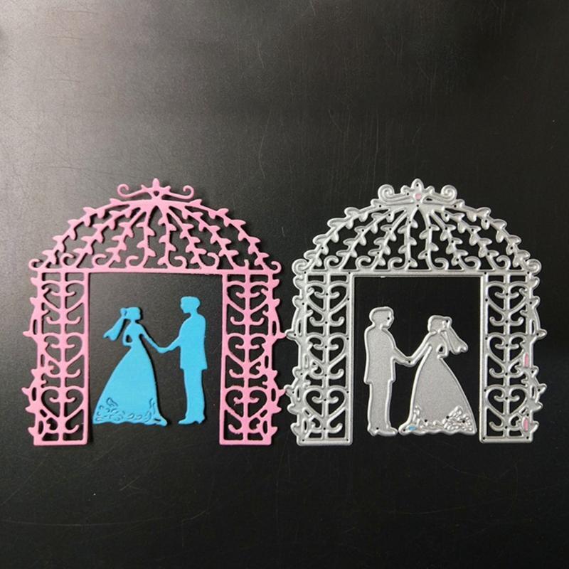 Wedding Metal Cutting Dies Stencil DIY Scrapbook Album Paper Card Template Mold