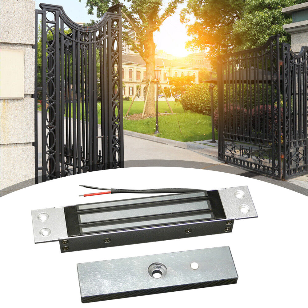 180kg/350lbs Concealed Magnetic Door Lock 12V Access Electromagnetic Lock