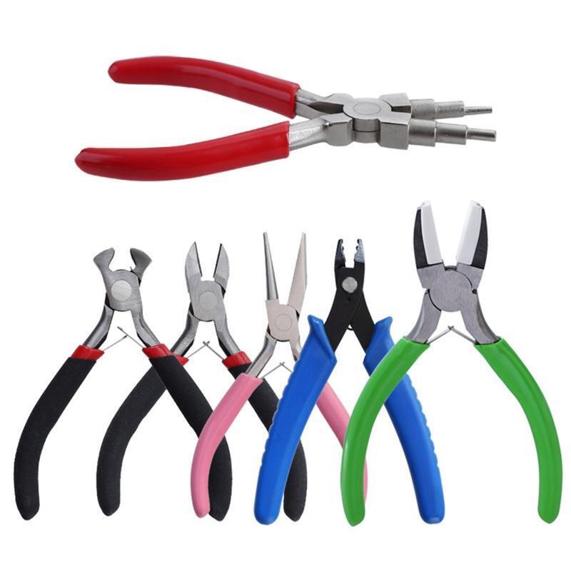 6 Pcs Jewelry Making Pliers Tools Micro Jewelry Pliers Set for Jewelry Repair