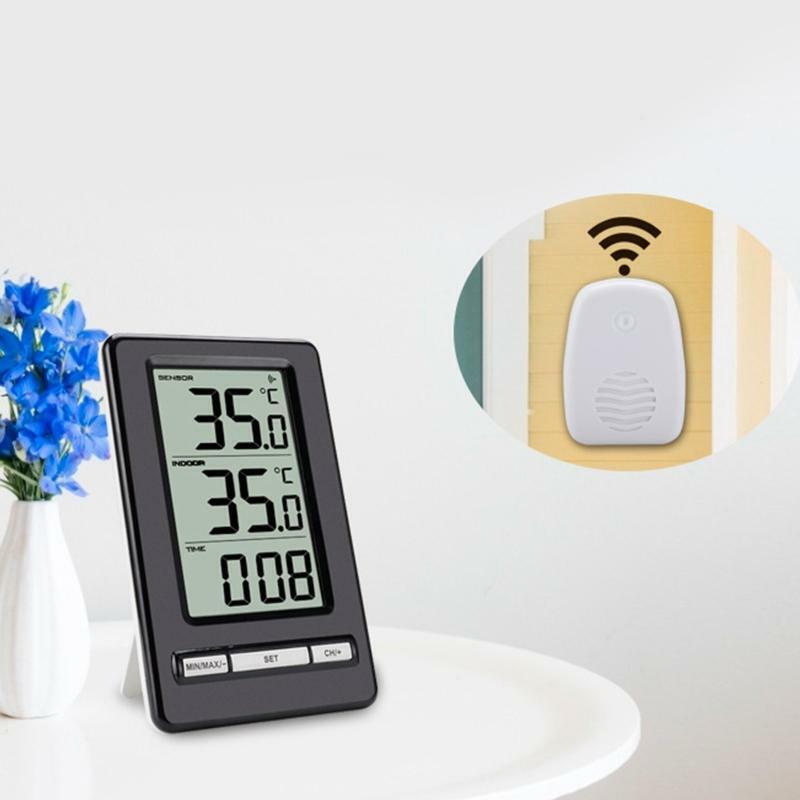 Mini Wireless Digital Precision Thermometer Temperature Humidity Meter Indoor