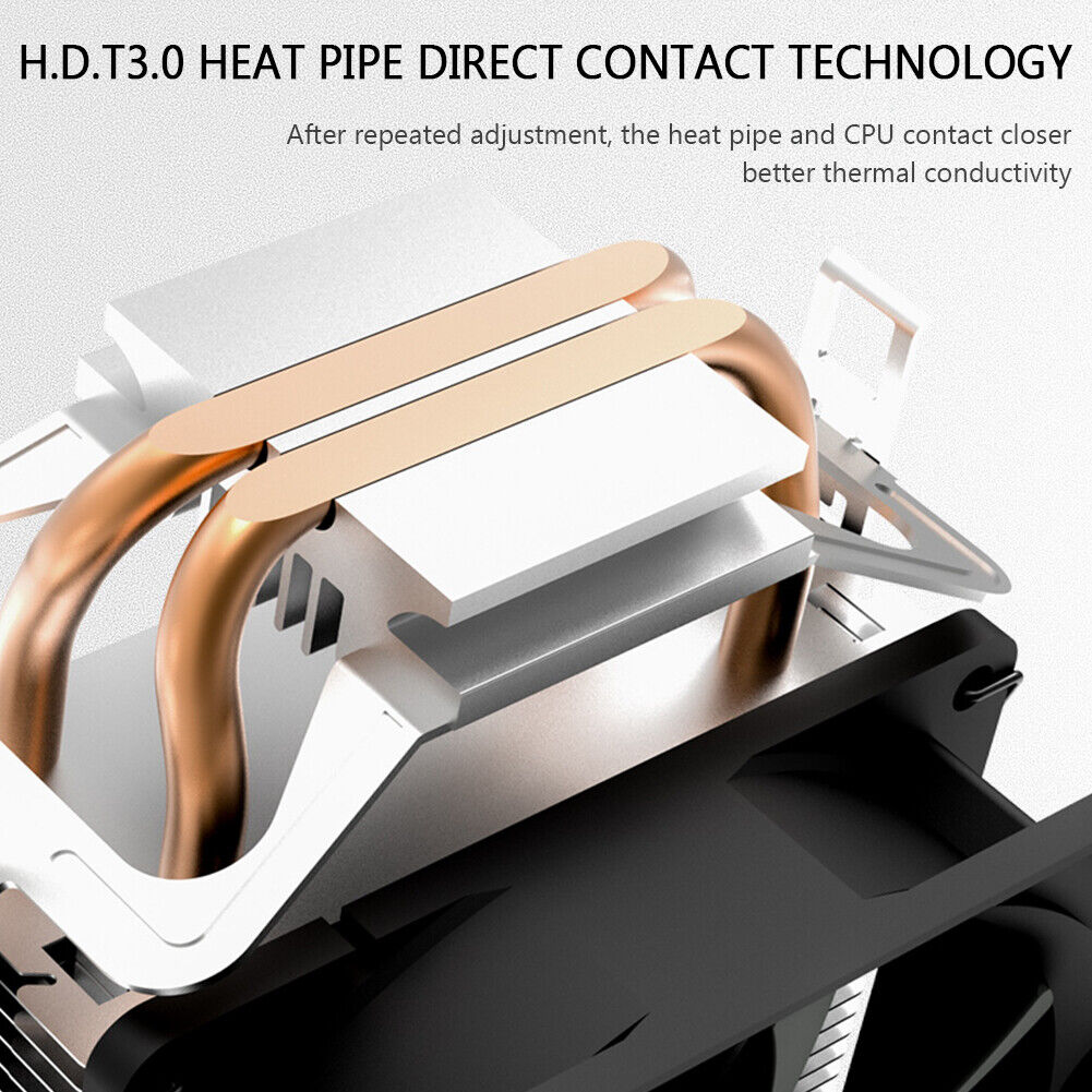 Desktop Computer CPU Radiator Fan for Intel LGA1200/115X Heat Cooler Part