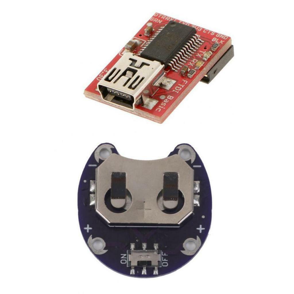 Cell Battery Holder CR2032 + FT232 USB to TTL Serial Adapter Module