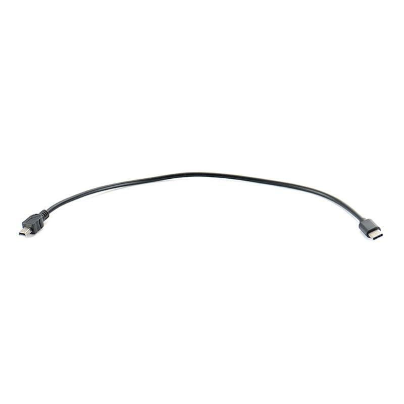 30cm Multifunctional Type C to Mini USB Camera OTG Copy Conversion Cable