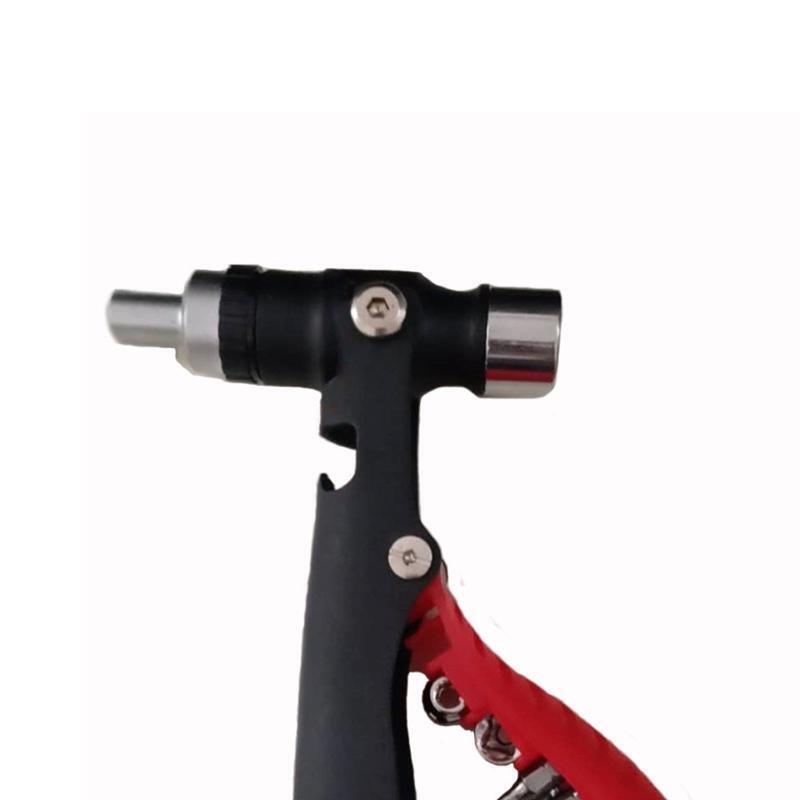 Multi Function Hand Tool Screwdriver with Hammer Nail Puller Ratchet Screwdriver