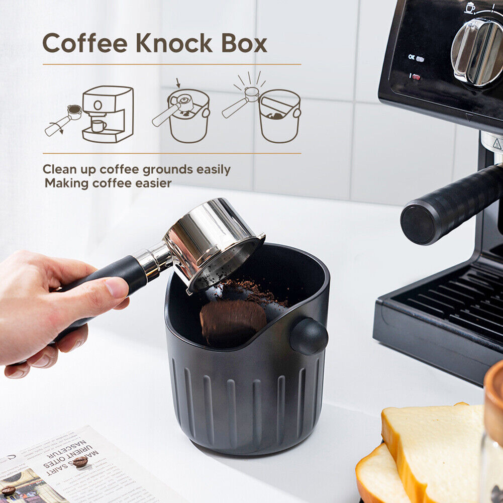 Coffee Knock Box Knock Bar Coffee Grind Dump Waste Bin Recycling Buckets