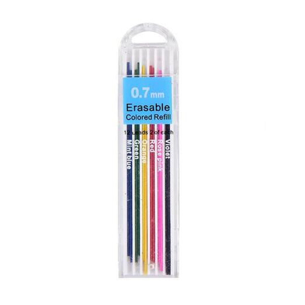 12pcs/ Box  Lead Refills Tube 0.7mm Mechanical Pencil For Office Study Drawing