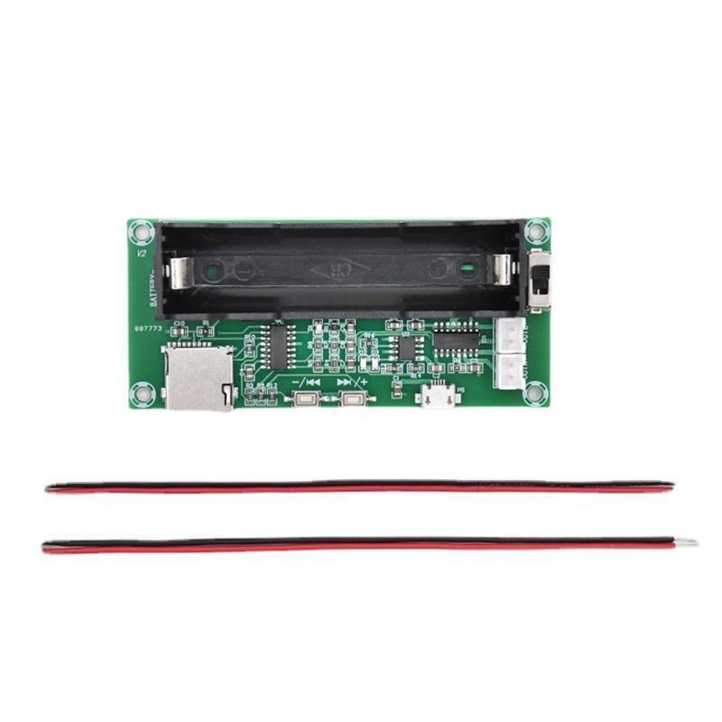 Universal Audio Decoder Board Dual Channel Small Power Tf Card Decoder Board